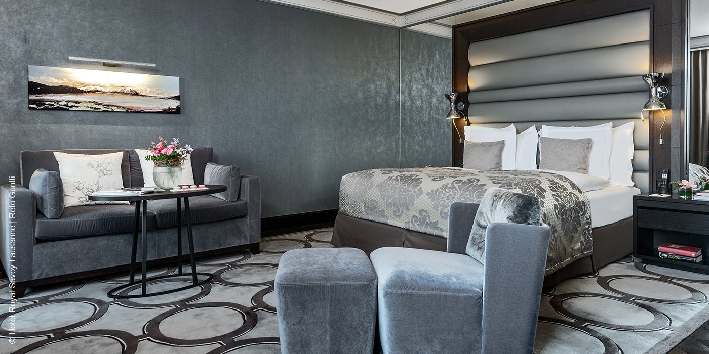 Royal Savoy Hotel & Spa | Lausanne | Schweiz | Premium-Zimmer mit City-Blick | luxuszeit.com