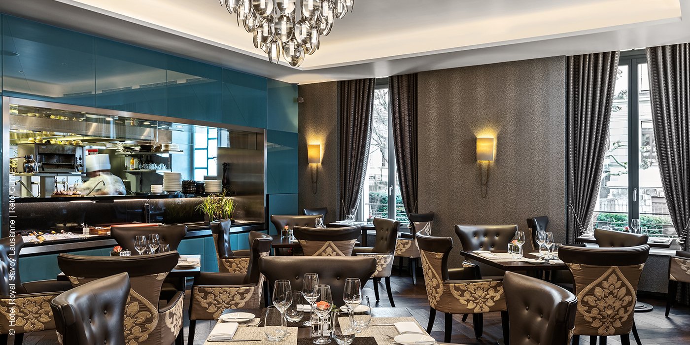 Royal Savoy Hotel & Spa | Lausanne | Schweiz | Brasserie Salle Buffet | luxuszeit.com