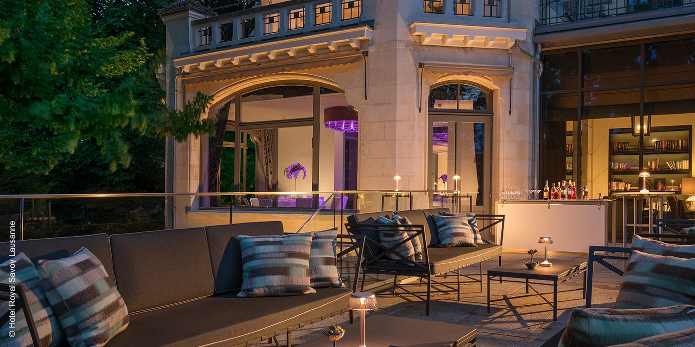 Royal Savoy Hotel & Spa | Lausanne | Schweiz | Salon Royal Terrasse | luxuszeit.com
