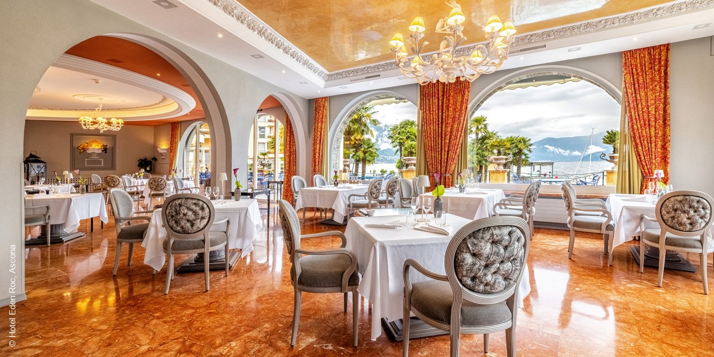 Hotel Eden Roc | Ascona | 2-Sterne-Restaurant La Brezza | luxuszeit.com