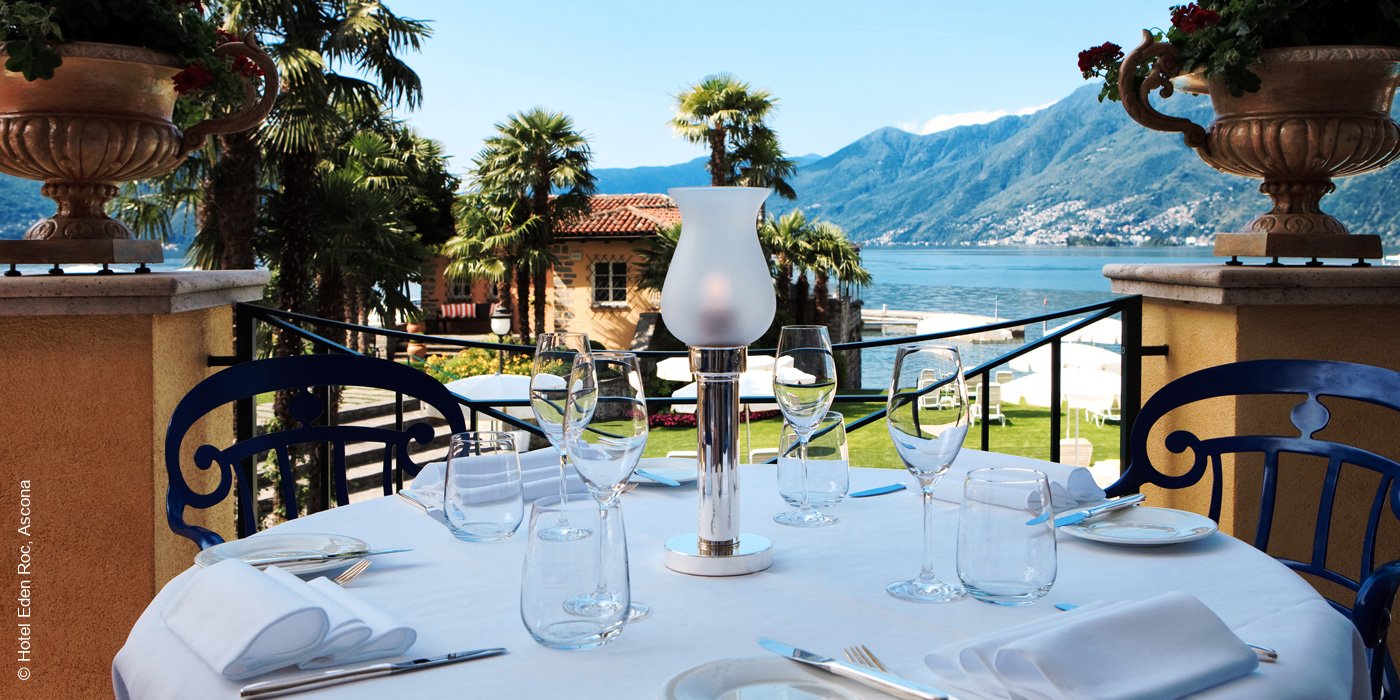 Hotel Eden Roc | Ascona | La Brezza Terrasse | luxuszeit.com