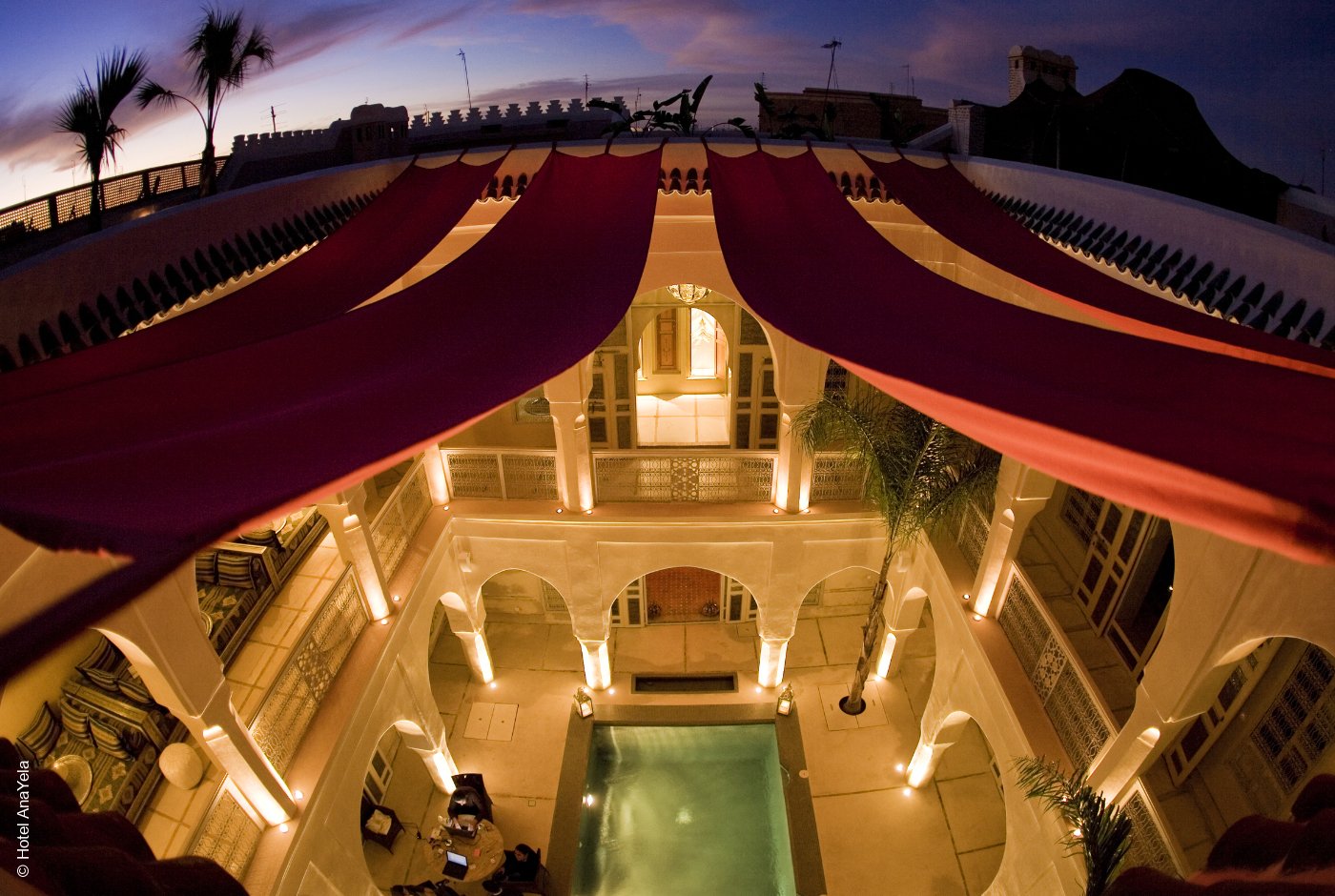 Hotel AnaYela | Marrakesch | Terrasse | Archiv | luxuszeit.com