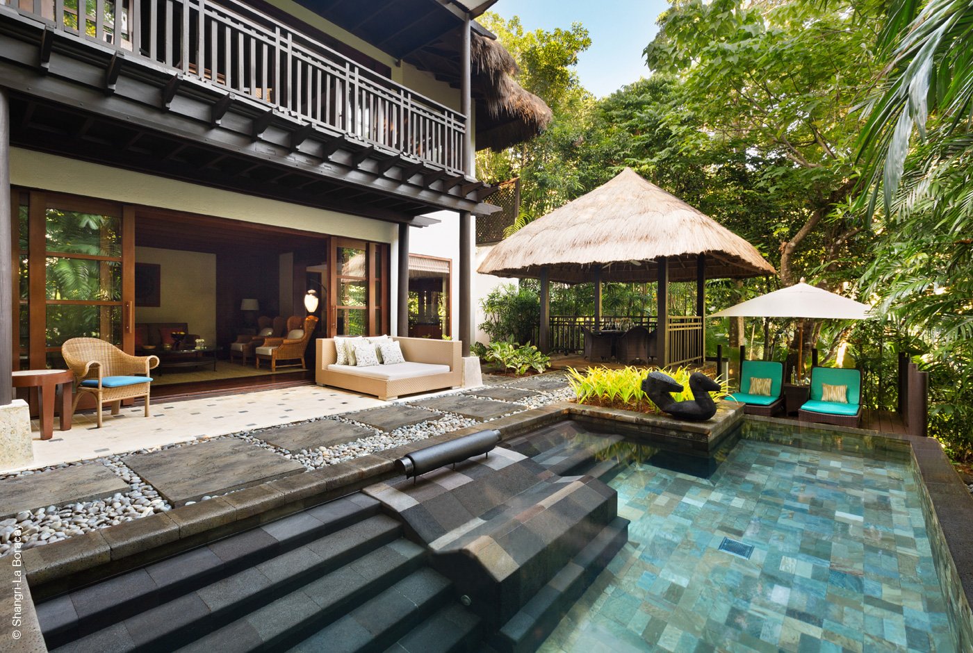 Shangri-Las Boracay Resort & Spa | Boracay Island | Loft Garden Villa mit Pool | Archiv | luxuszeit.com