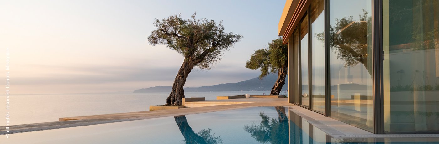 Domes Miramare, a Luxury Collection Resort, Korfu | Moraitika | Haute Living Aussicht | Archiv | luxuszeit.com