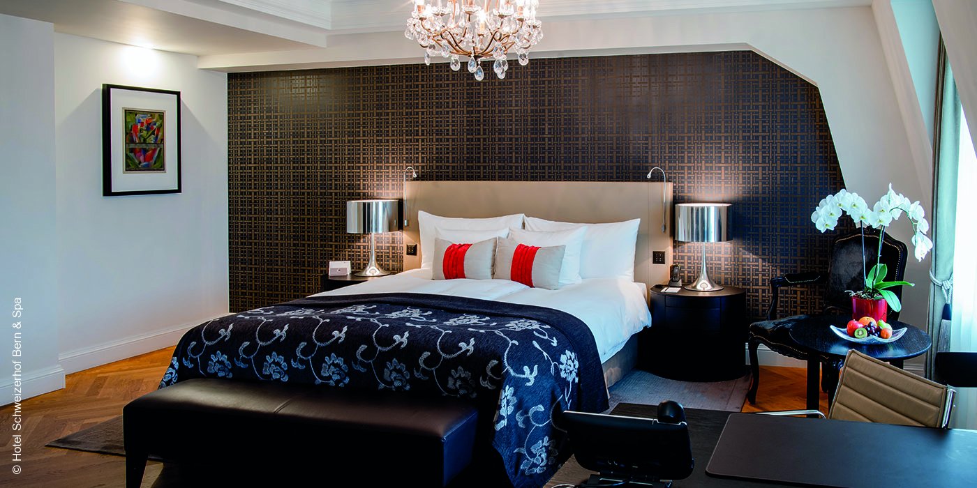Schweizerhof Bern & Spa | Bern | Charming King Room | luxuszeit,com