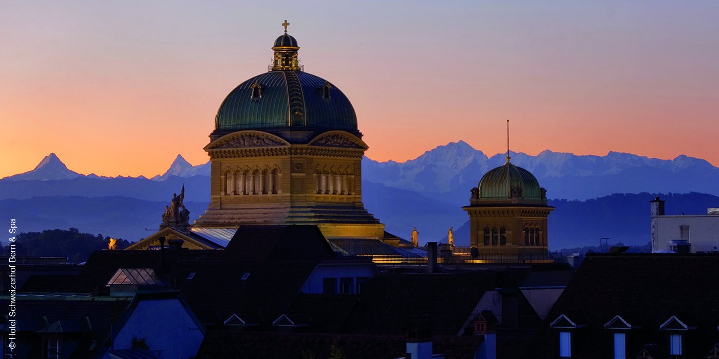 Schweizerhof Bern & Spa | Bern | Aussicht Sky Terrace | luxuszeit,com