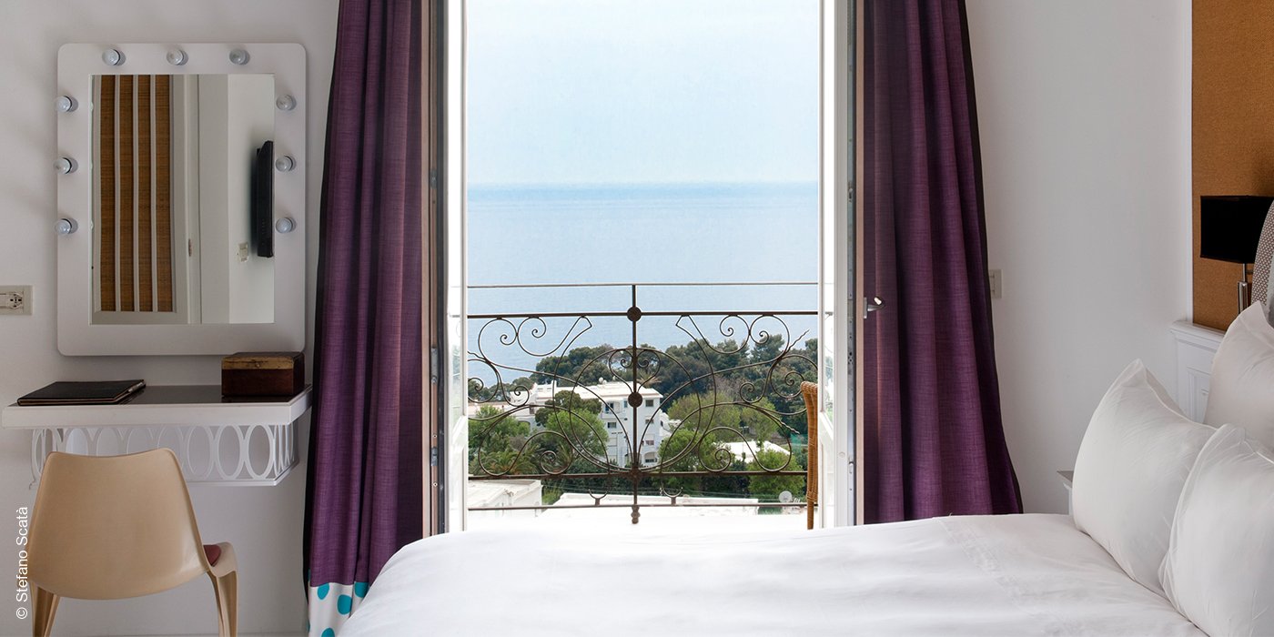 Capri Tiberio Palace | Italien | One Bedroom Suite Balcony | luxuszeit.com
