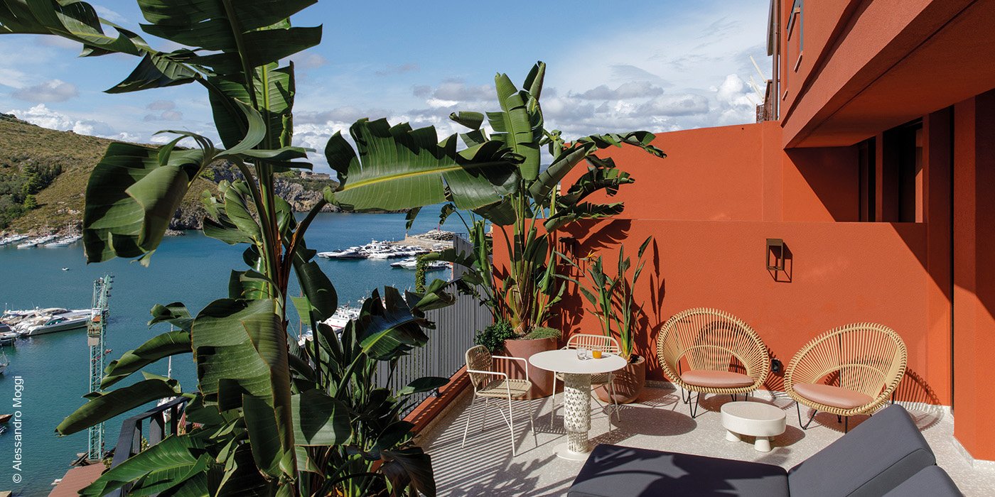 La Roqqa | Porto Ercole | Suite Filippo Terrasse | luxuszeit.com