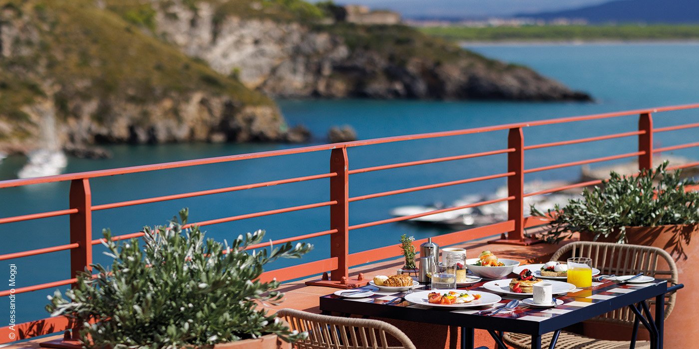 La Roqqa | Porto Ercole | Frühstück auf der Dachterrasse | luxuszeit.com