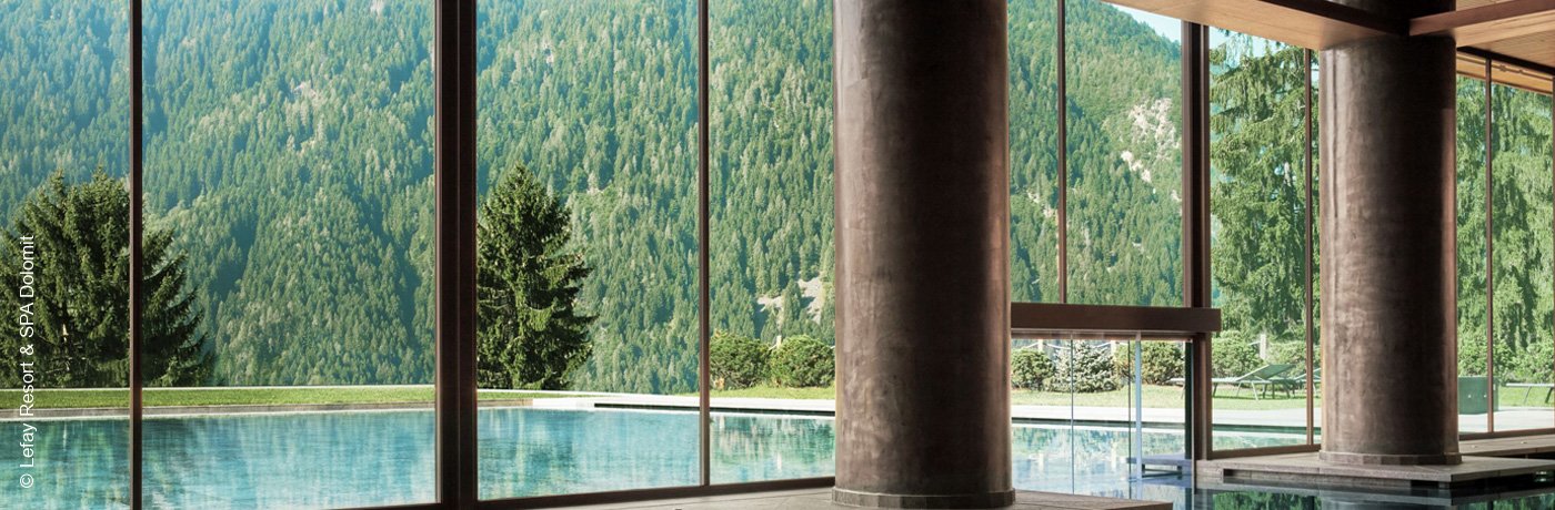 Lefay Resort & SPA Dolomiti | Pinzolo | Südtirol | Pool | Archiv | luxuszeit.com