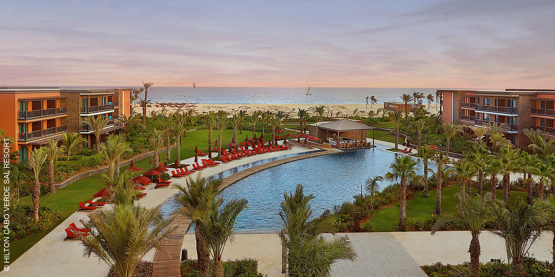 Hilton Cabo Verde Sal Resort | Santa Maria, Insel Sal | Pool | luxuszeit.com