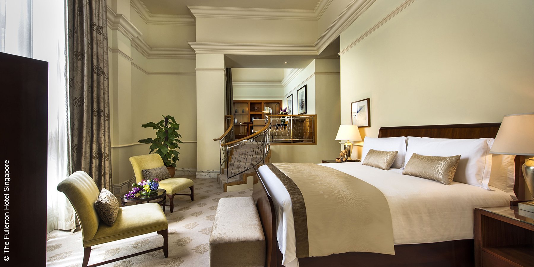 The Fullerton Hotel Singapore | Singapur | Präsidentensuite | luxuszeit.com