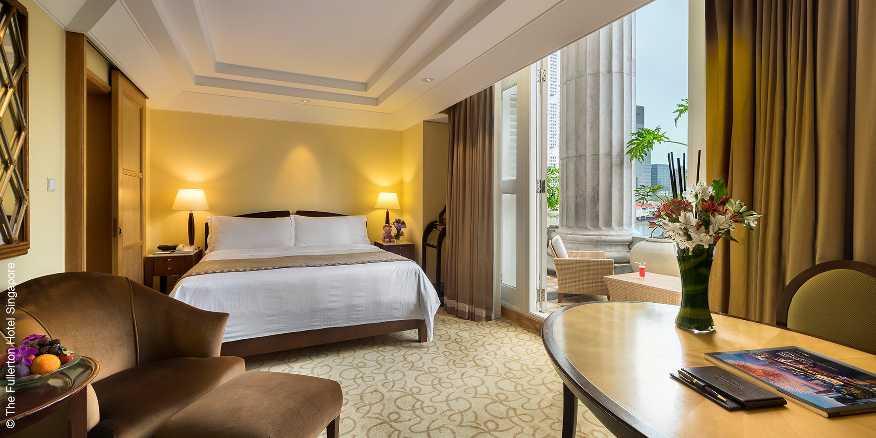 The Fullerton Hotel Singapore | Singapur | Quay-Suite | luxuszeit.com