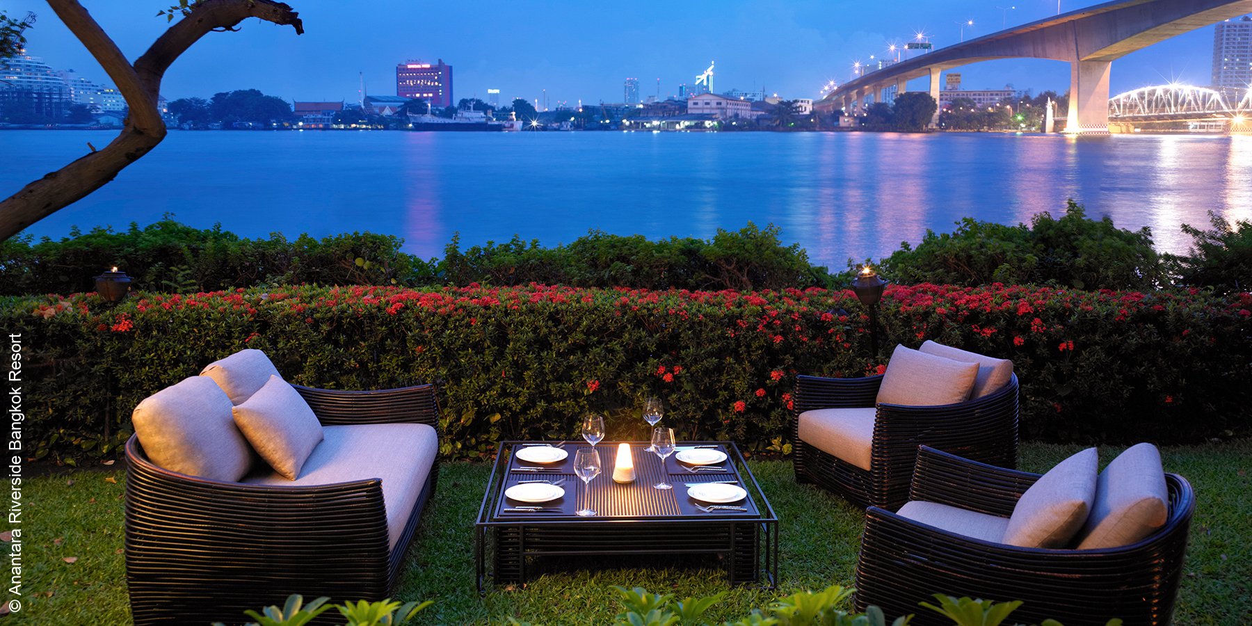 Anantara Bangkok Riverside Resort & Spa | Bangkok | Aussicht | luxuszeit.com