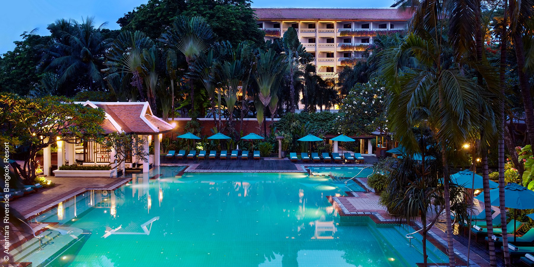 Anantara Bangkok Riverside Resort & Spa | Bangkok | Pool | luxuszeit.com