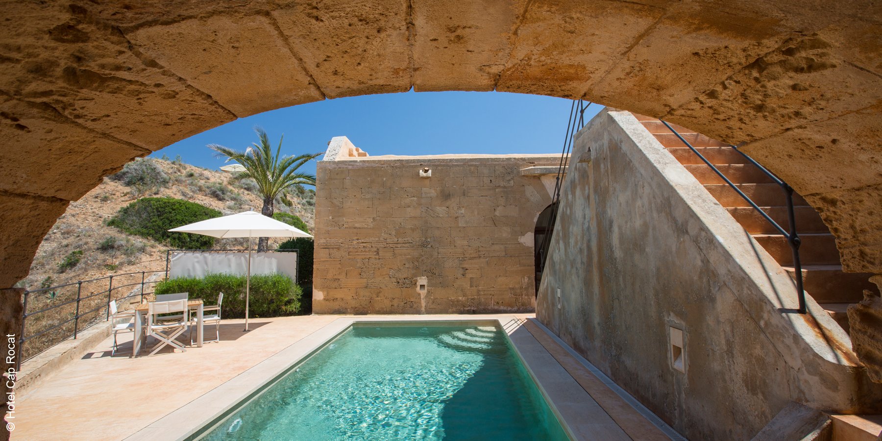 Hotel Cap Rocat | Cala Blava | Mallorca | El Cabo Suite | luxuszeit.com