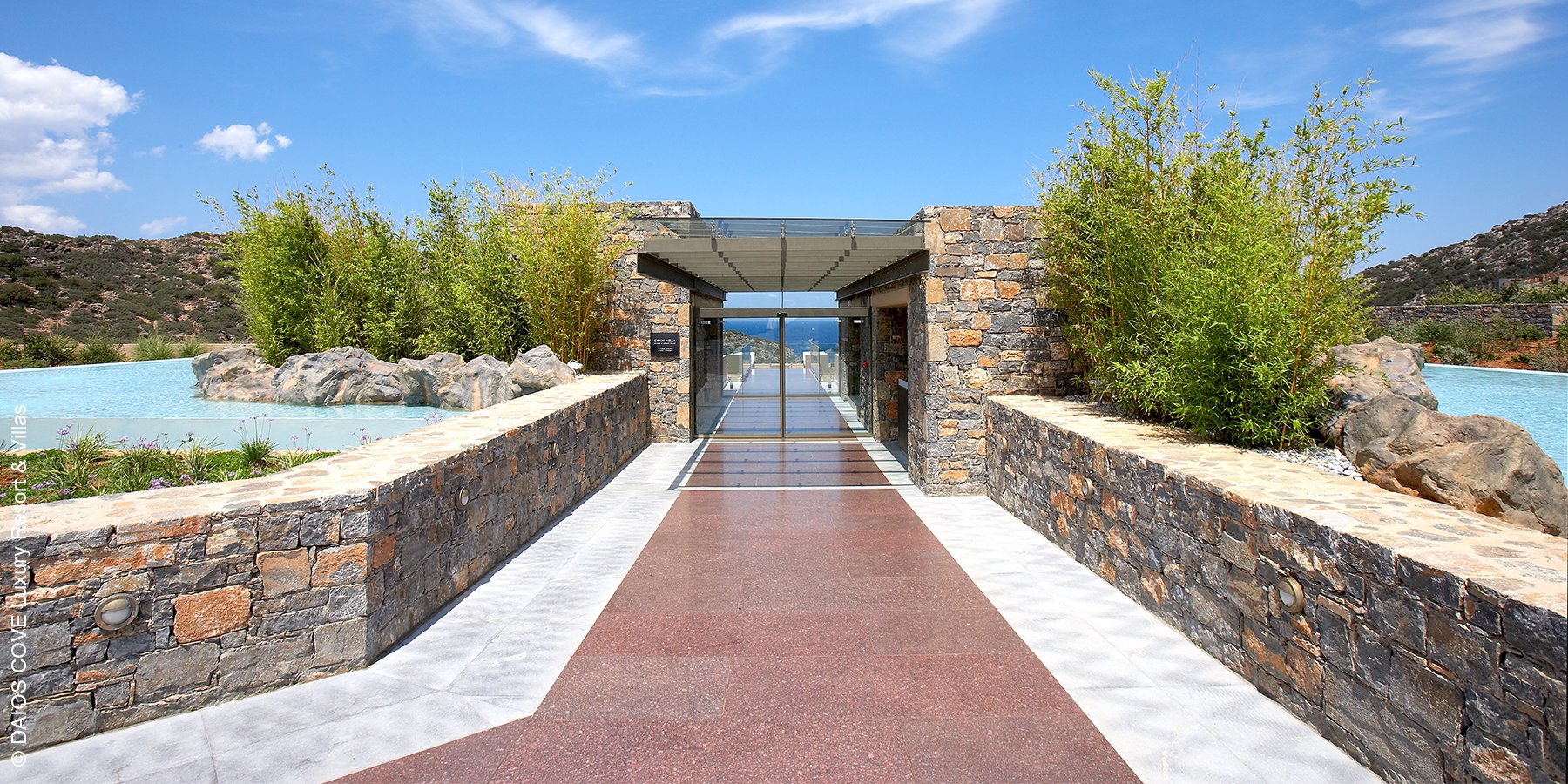 Daios Cove Luxury Resort & Villas | Agios Nikolaos auf Kreta | Empfang | luxuszeit.com