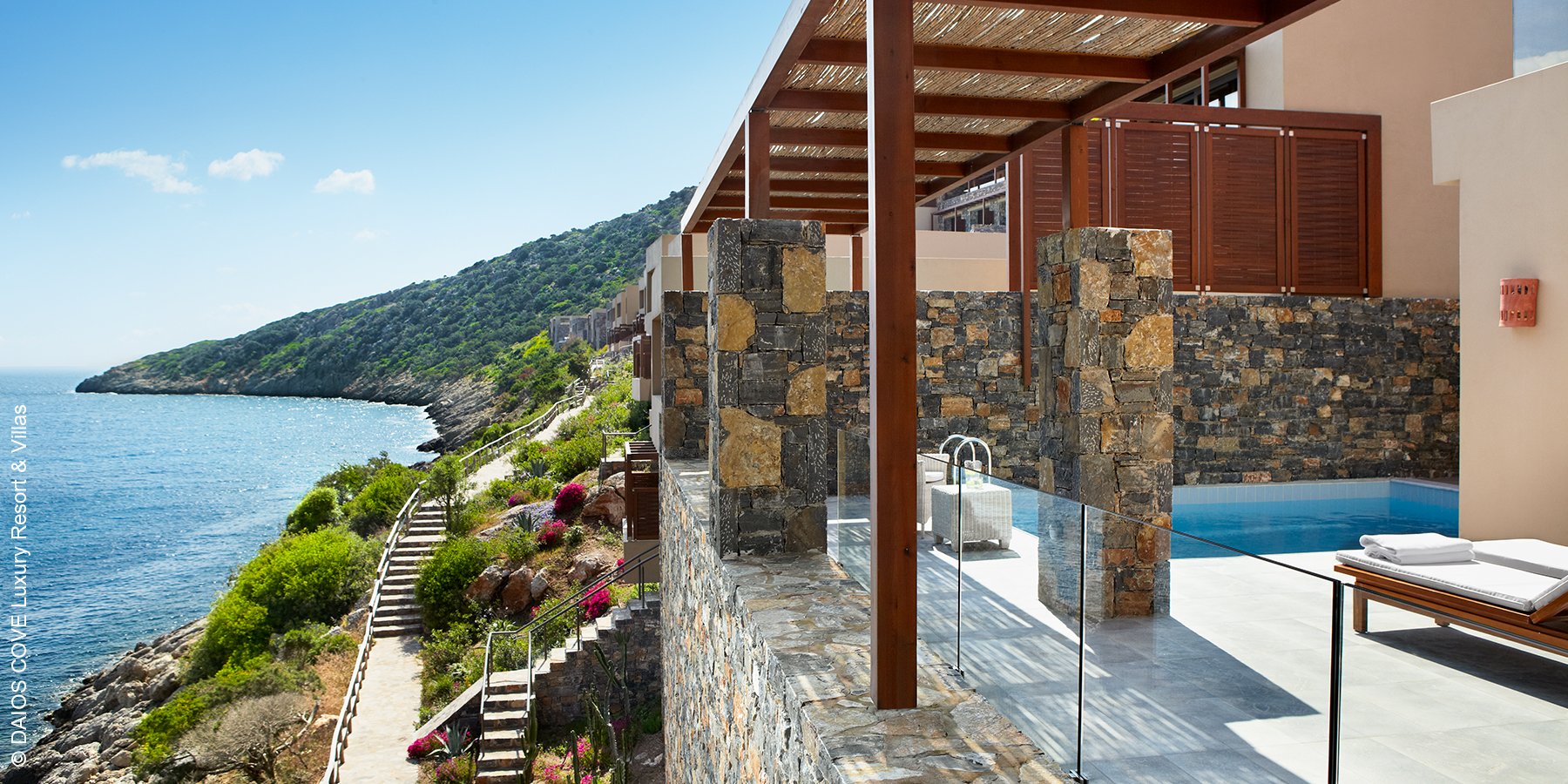 Daios Cove Luxury Resort & Villas | Agios Nikolaos auf Kreta | Ansicht | luxuszeit.com