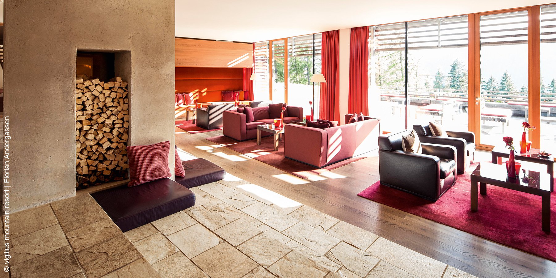 vigilius mountain resort | Lana | Lounge | luxuszeit.com