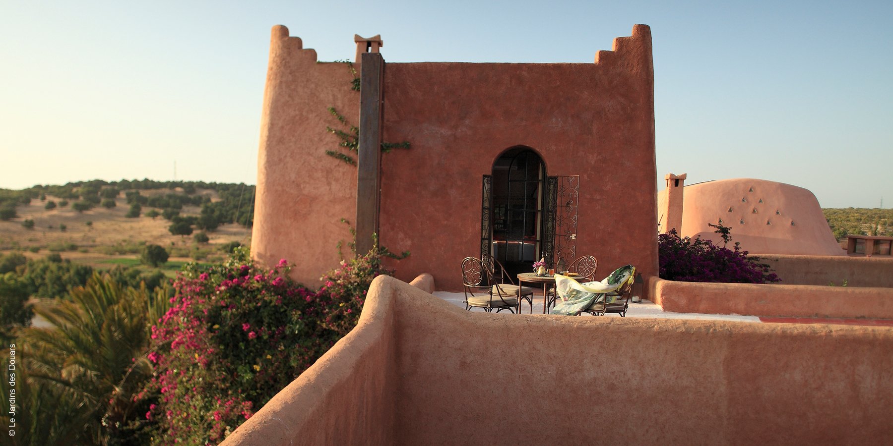 Le Jardins des Douars | Essaouira | Dachterrasse Villa Basmah | luxuszeit.com