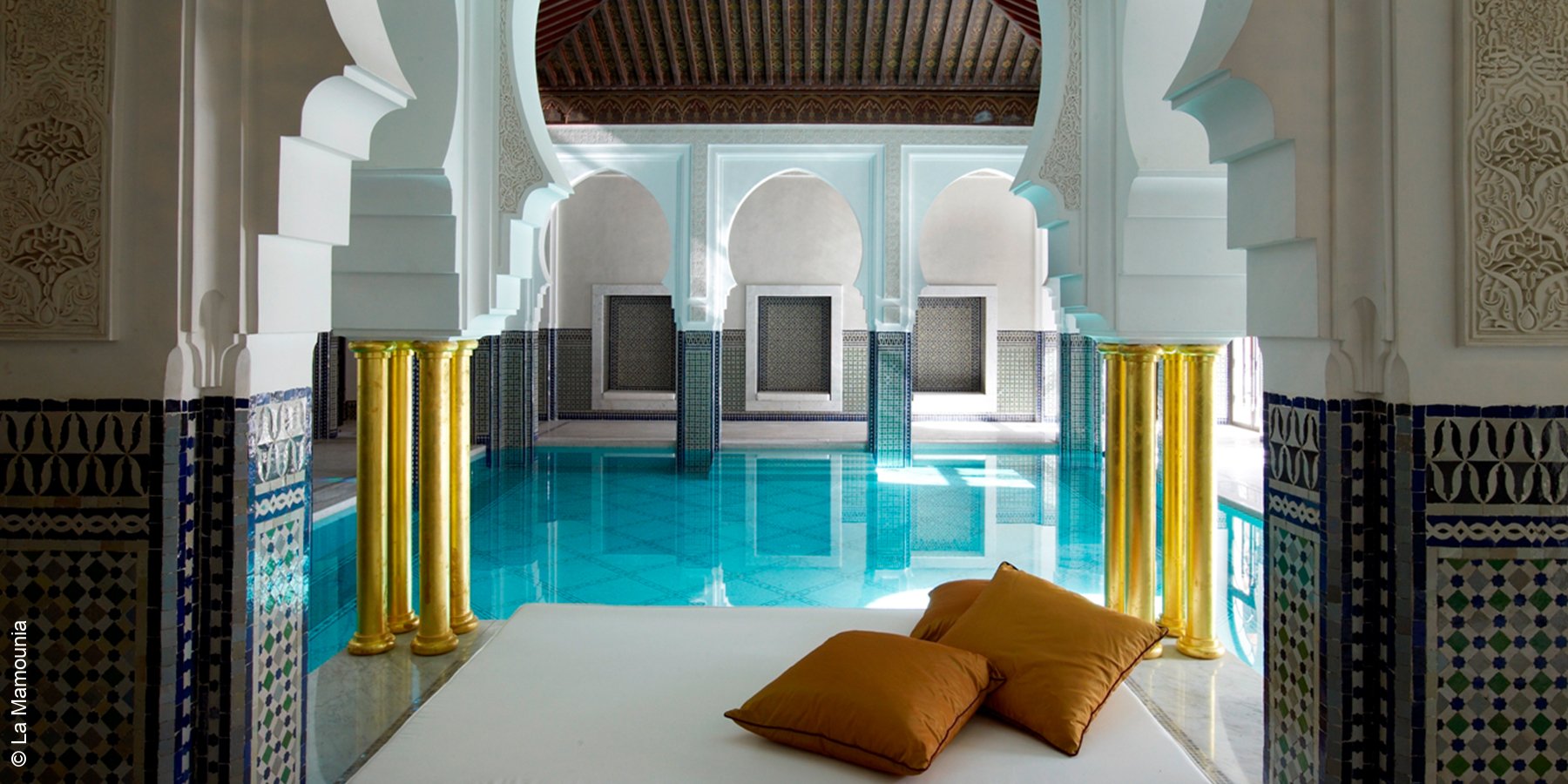 La Mamounia | Marrakesch | Indoor Pool | luxuszeit.com