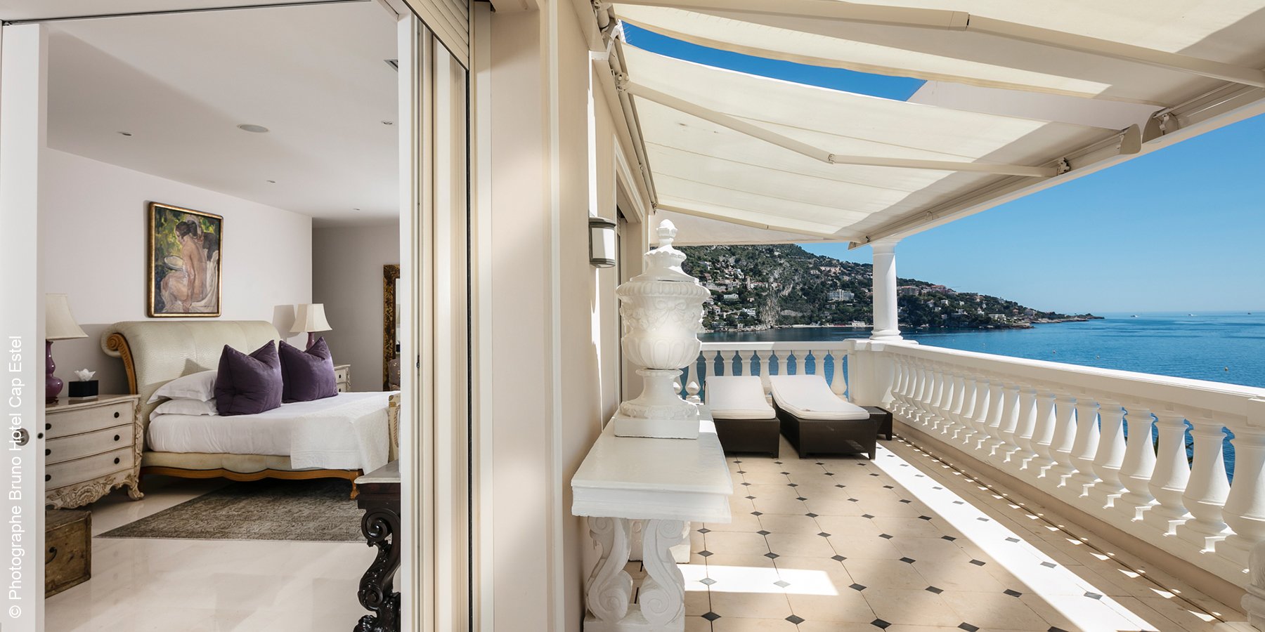 Hotel Cap Estel | Eze Bord Du Mer | Balkon | luxuszeit.com