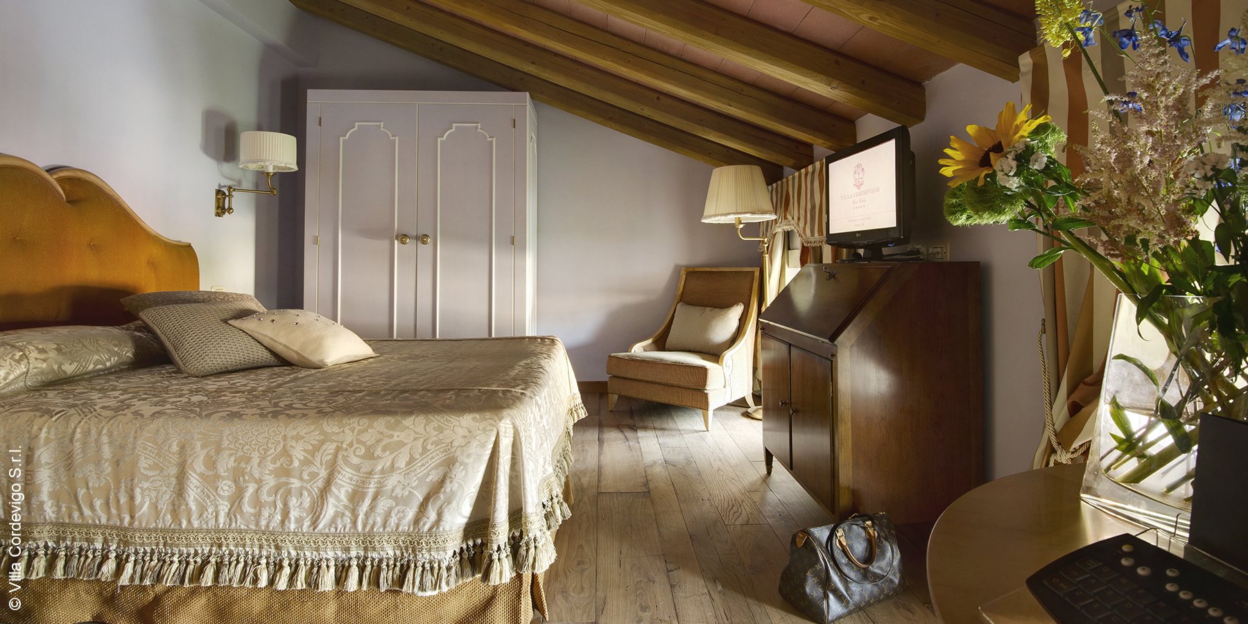 Hotel Villa Cordevigo | Gardasee | Schlafzimmer | luxuszeit.com