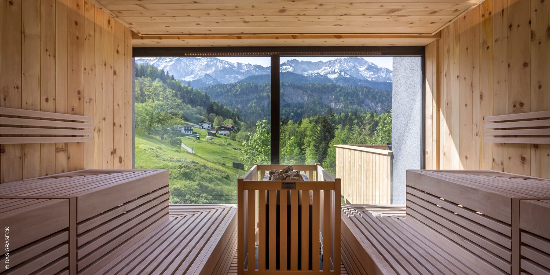 DAS GRASECK | Garmisch-Partenkirchen | Sauna | luxuszeit.com