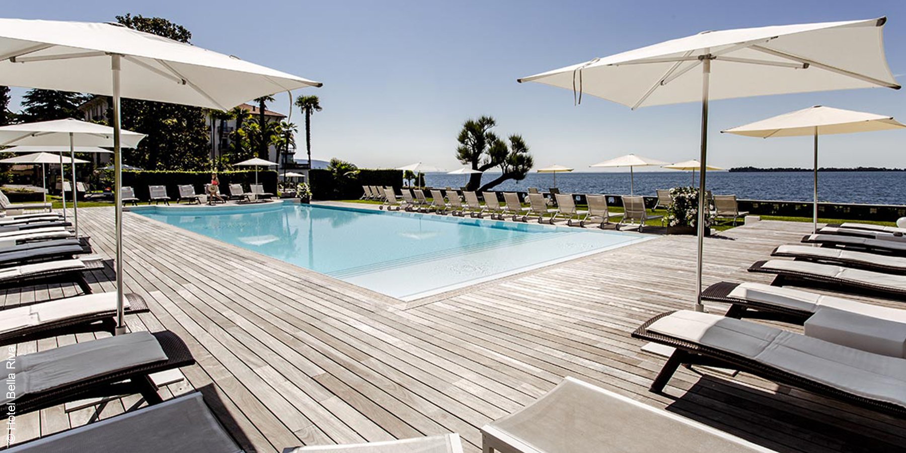 Hotel Bella Riva | Gardone Riviera | Pool | luxuszeit.com