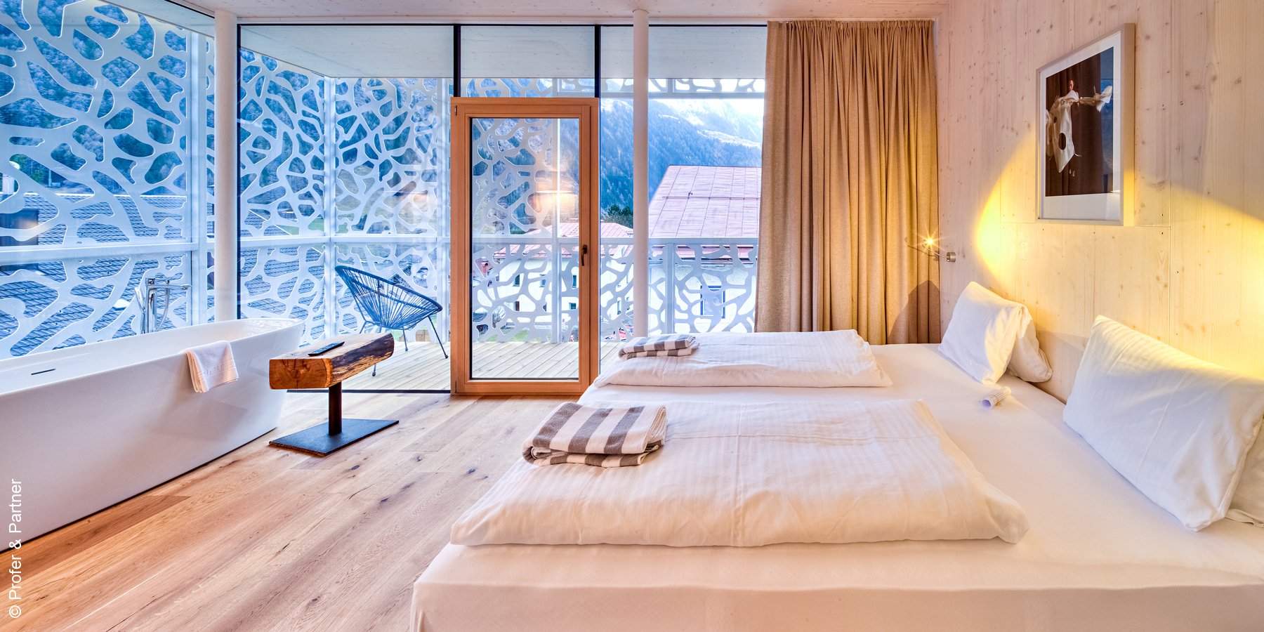 Hotel Hinteregger | Matrei | Zimmer mit Badewanne | luxuszeit.com