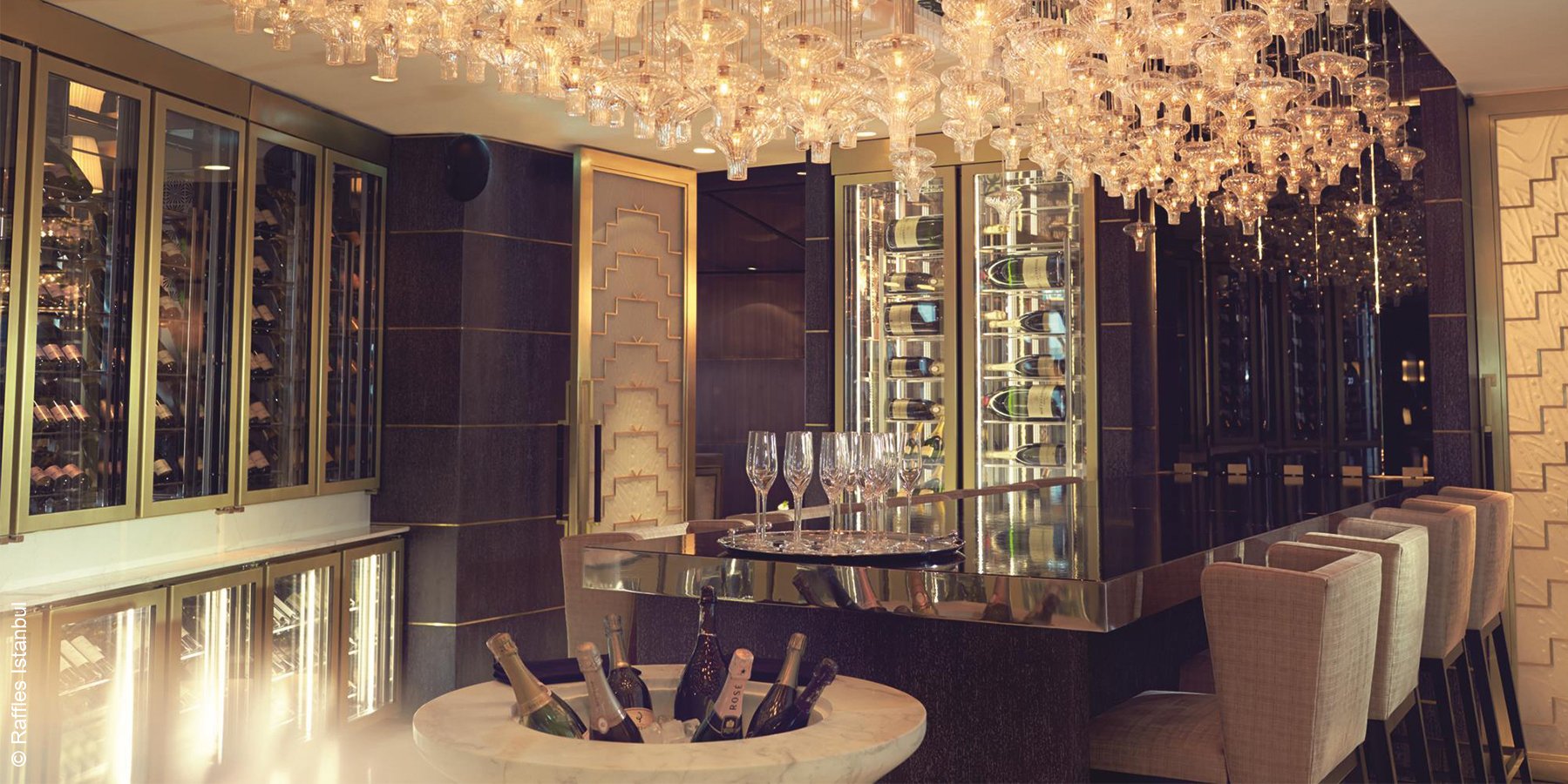 Raffles Istanbul | Istanbul | Champagne Room | luxuszeit.com
