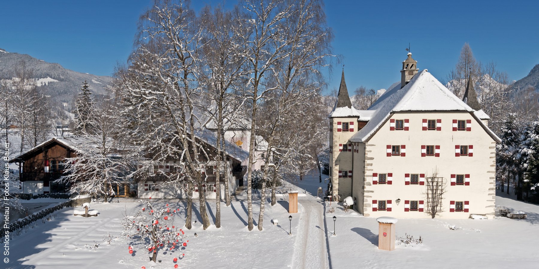 Schloss Prielau | Zell am See | Ansicht Winter | luxuszeit.com