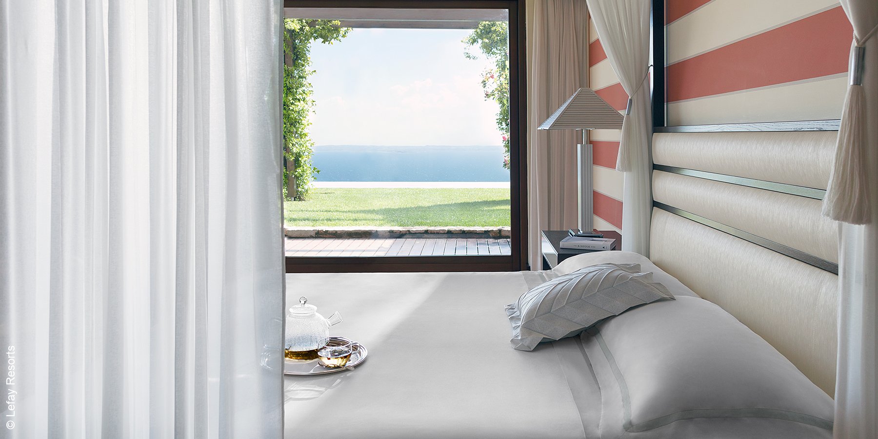 Lefay Resort & SPA Lago di Garda | Gargnano | Gardasee | Royal Suite Schlafzimmer | luxuszeit.com
