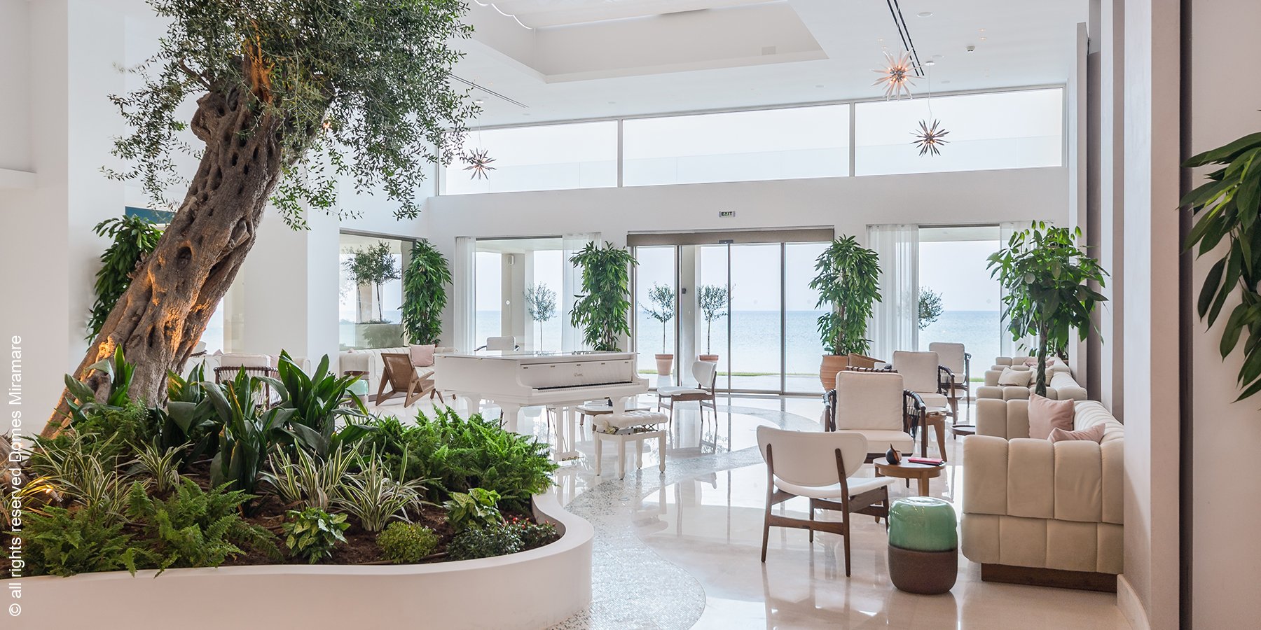 Domes Miramare, a Luxury Collection Resort, Korfu | Moraitika | Lobby | luxuszeit.com