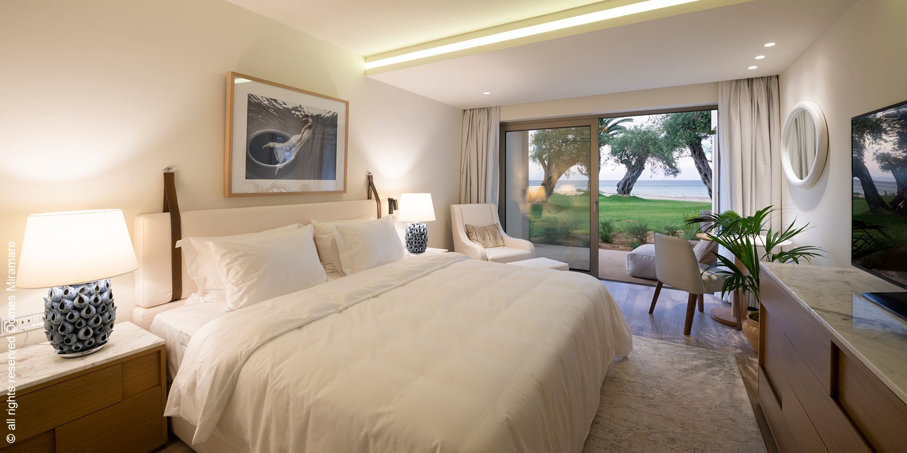 Domes Miramare, a Luxury Collection Resort, Korfu | Moraitika | Emerald Suite | luxuszeit.com