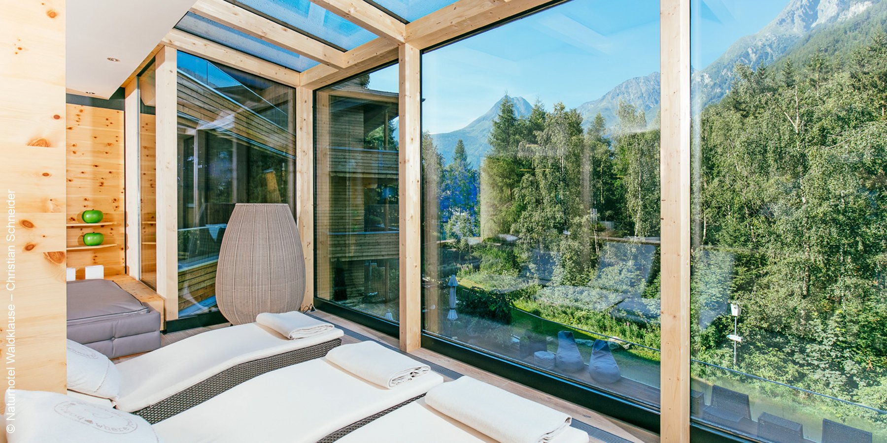 Naturhotel Waldklause | Längenfeld in Tirol | Spa-Bereich | luxuszeit.com