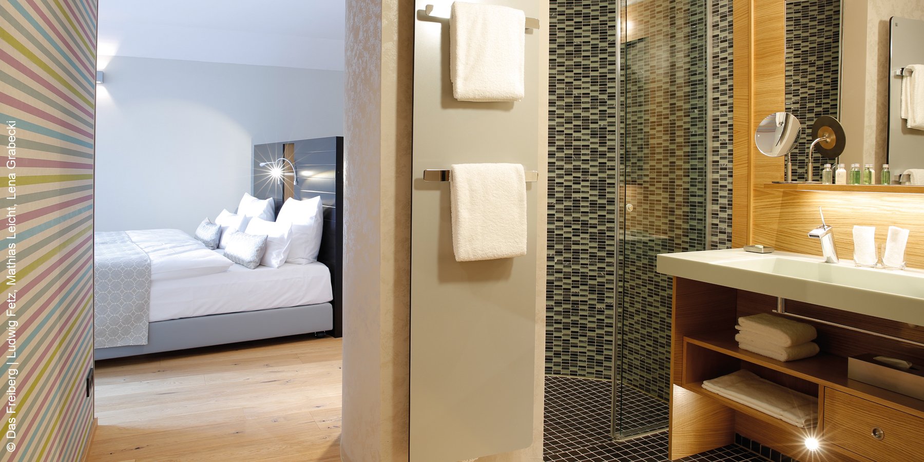 Das Freiberg | Oberstdorf | Design Zimmer Komfort Badezimmer | luxuszeit.com