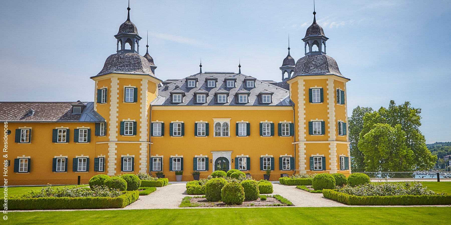 Falkensteiner Schlosshotel Velden | Velden am Woerthersee | Aussenansicht | luxuszeit.com