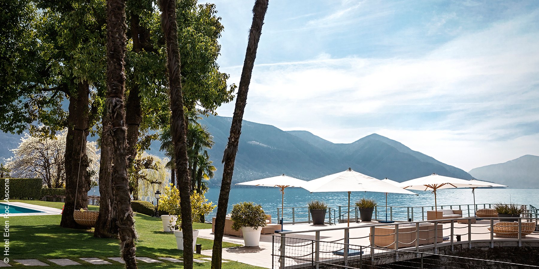 Hotel Eden Roc | Ascona | Seeteraase | luxuszeit.com