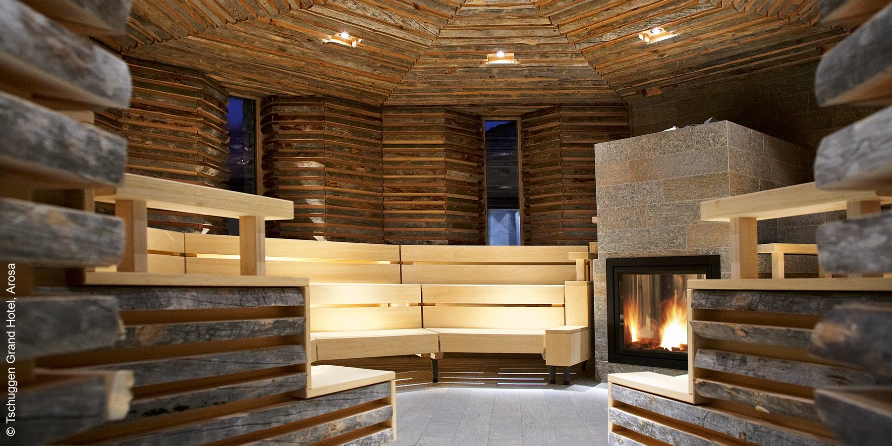 Tschuggen Grand Hotel | Arosa | Sauna | luxuszeit.com