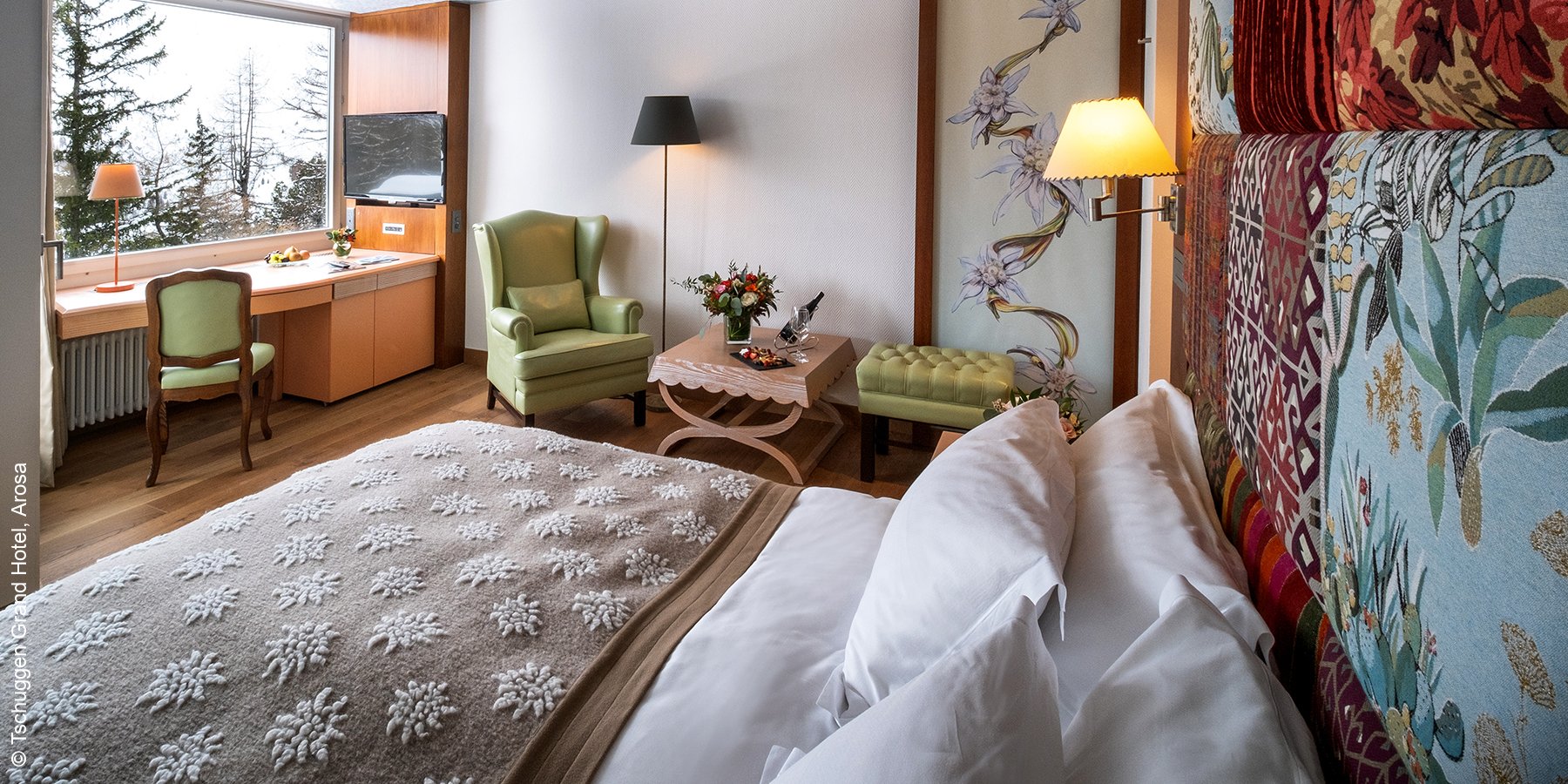 Tschuggen Grand Hotel | Arosa | Zimmer | luxuszeit.com