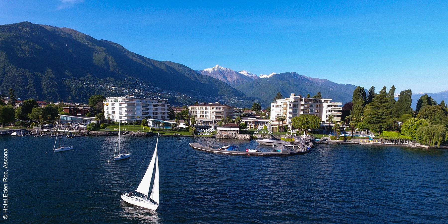 Hotel Eden Roc | Ascona | Ansicht vom See | luxuszeit.com