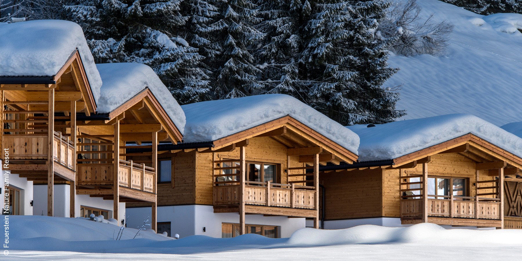 Feuerstein Nature Family Resort | Brenner | Südtirol | Chalets im Winter | luxuszeit.com