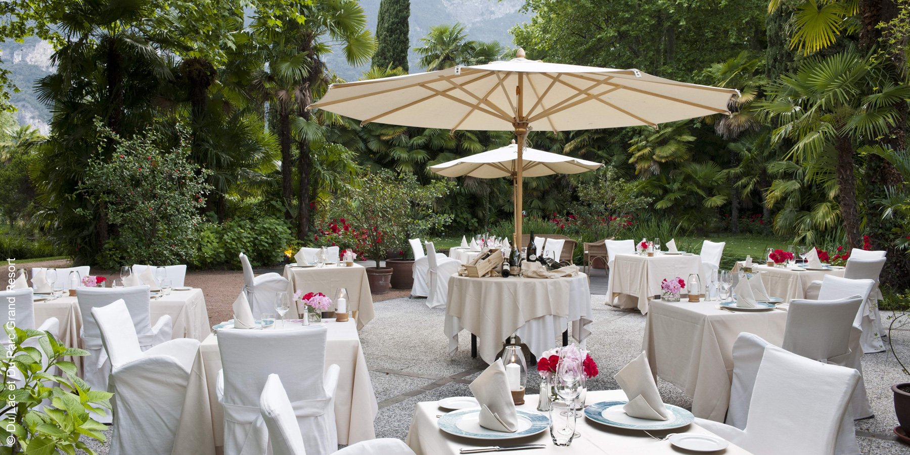 Du Lac et Du Parc Grand Resort | Riva Del Garda | La Capannina Terrasse | luxuszeit.com