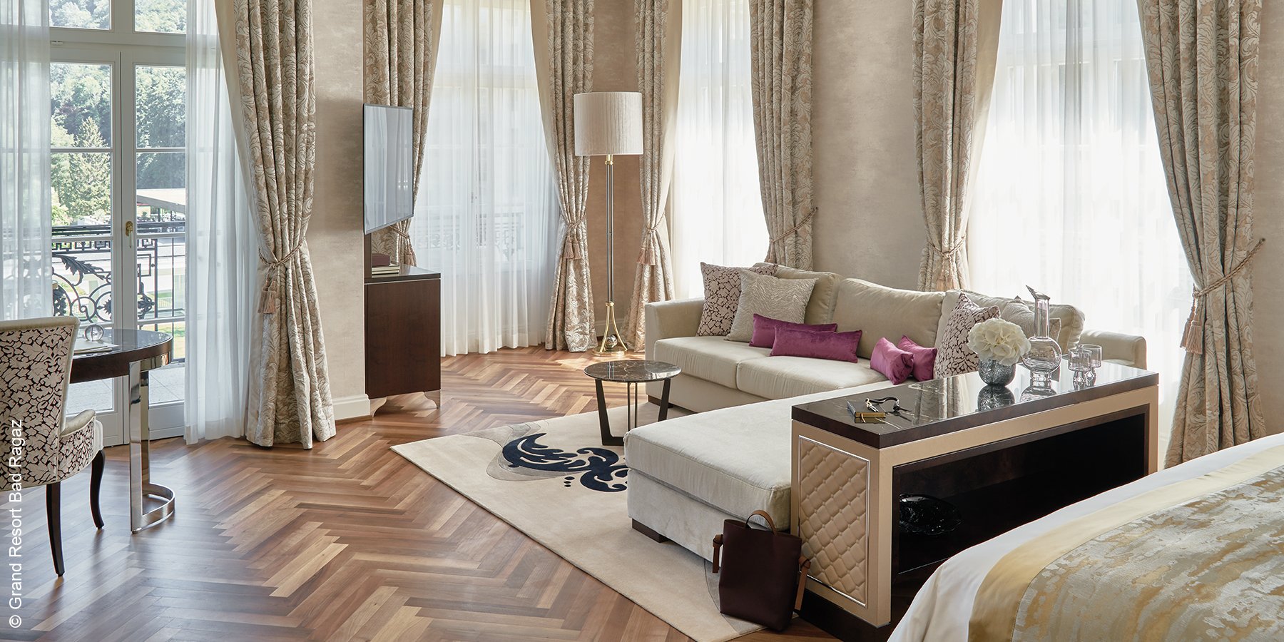 Grand Resort | Bad Ragaz | Schweiz | Junior Suite | luxuszeit.com