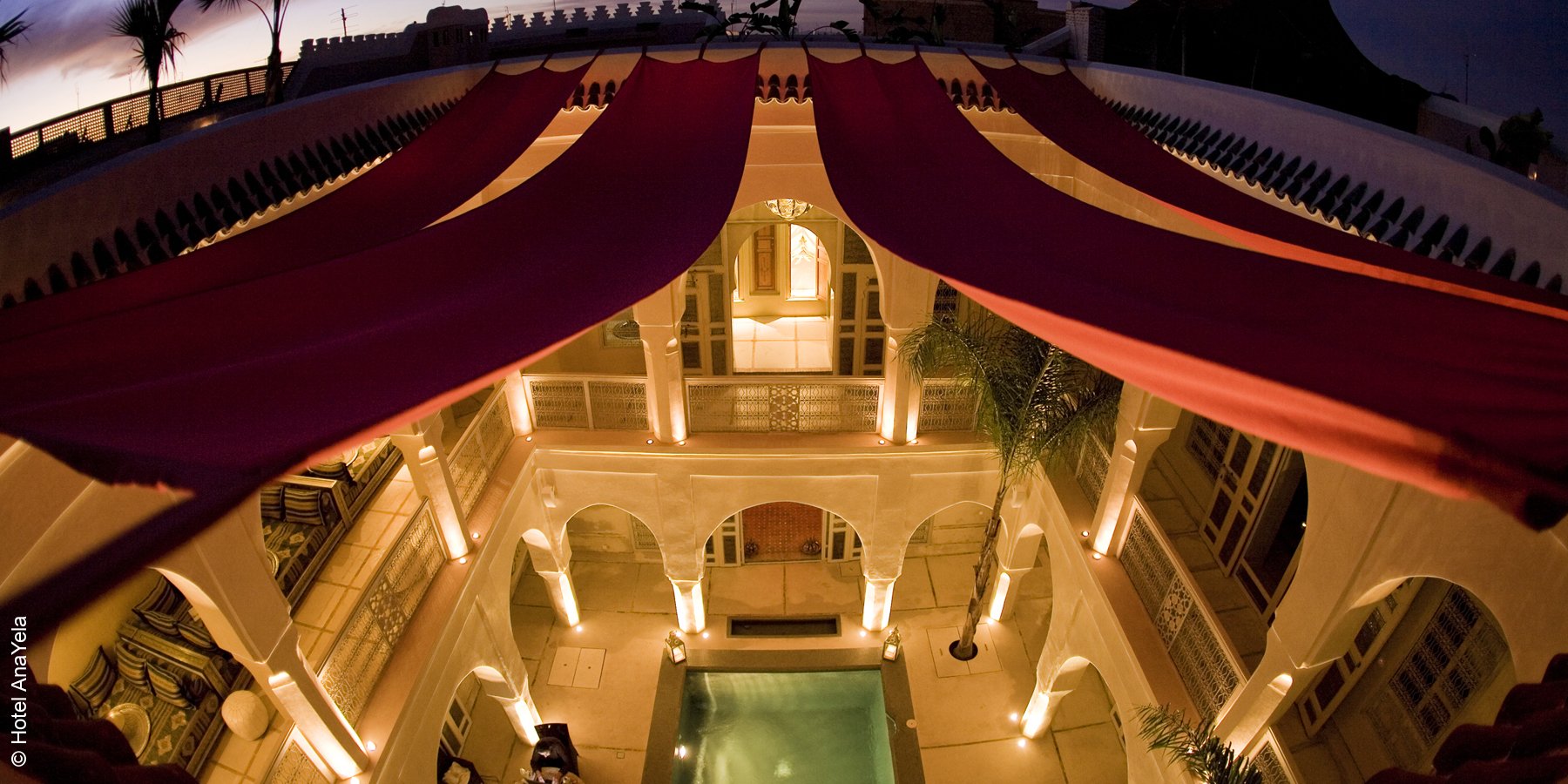 Hotel AnaYela | Marrakesch | Terrasse | luxuszeit.com