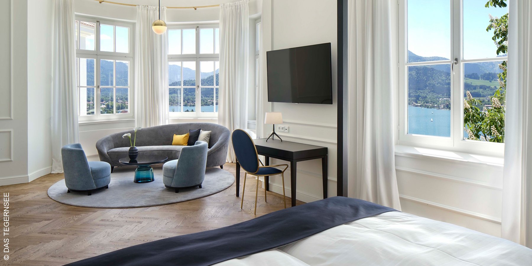 Hotel DAS TEGERNSEE | Tegernsee | Junior Suite Sengerschloss | luxuszeit.com