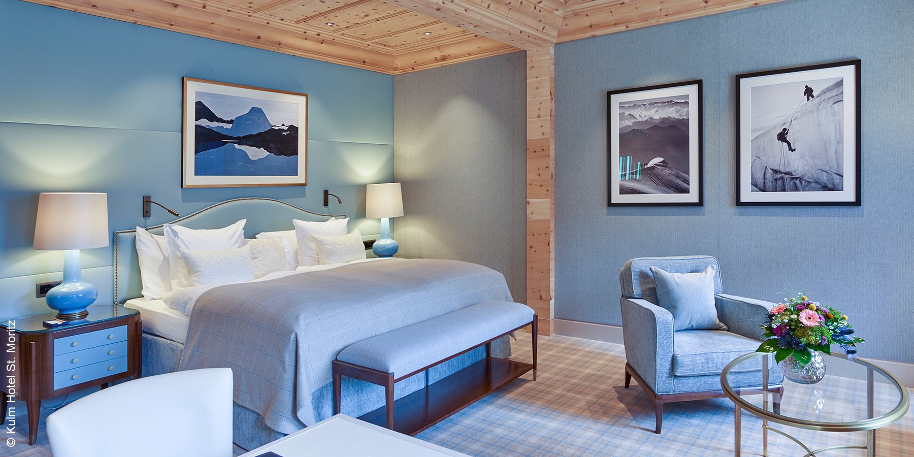 Kulm Hotel | St. Moritz | Junior Suite Sued | luxuszeit.com