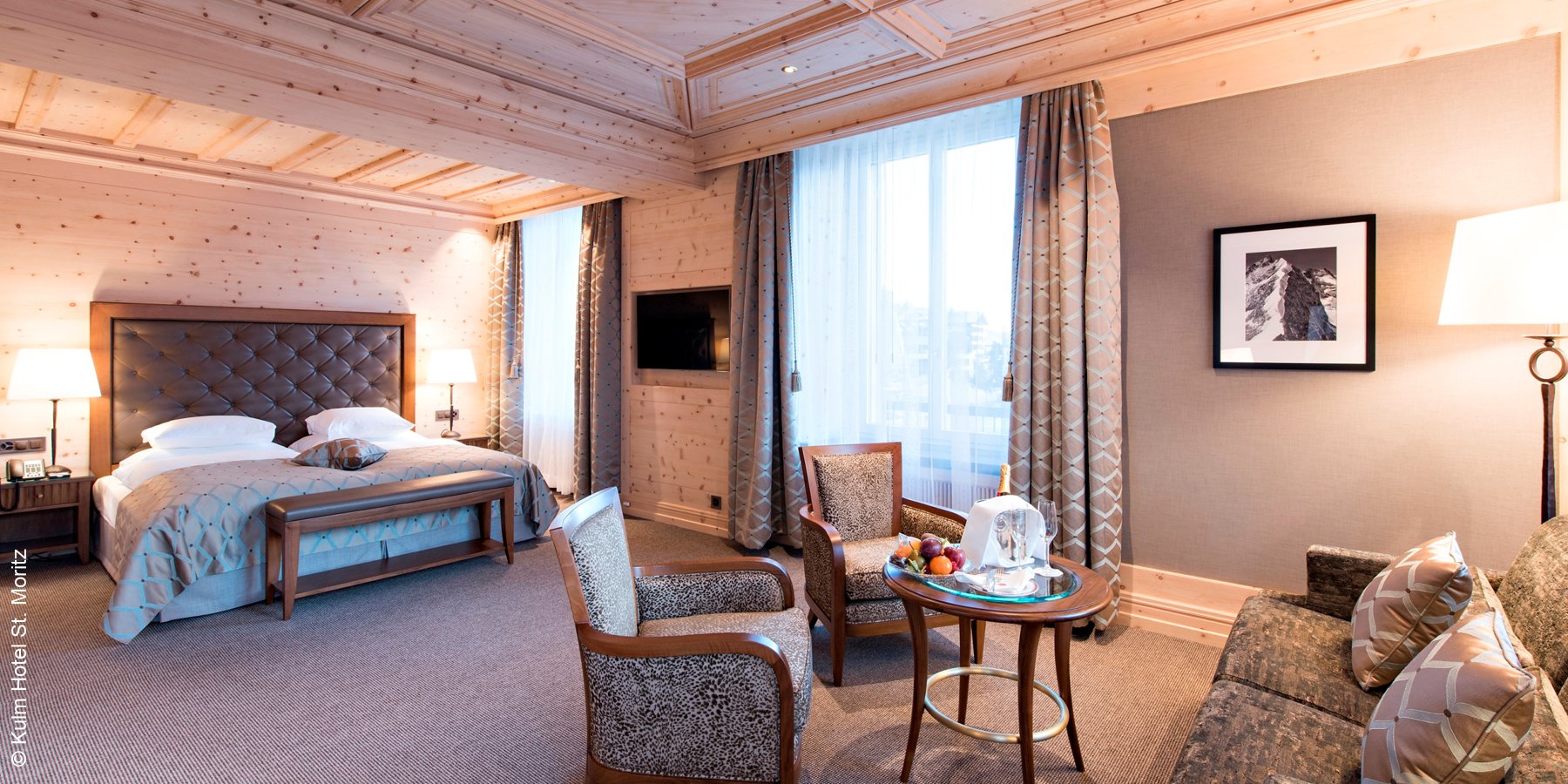 Kulm Hotel | St. Moritz | Junior Suite | luxuszeit.com