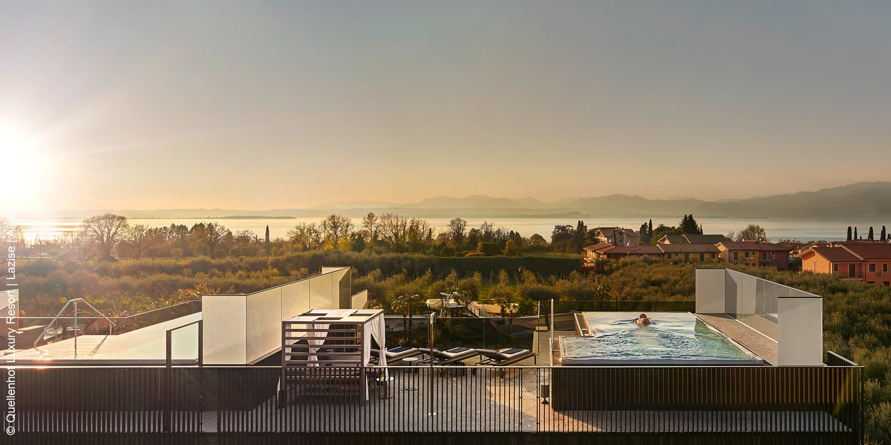 Quellenhof Luxury Resort | Lazise am Gardasee | Penthouse Pool Villa | luxuszeit.com